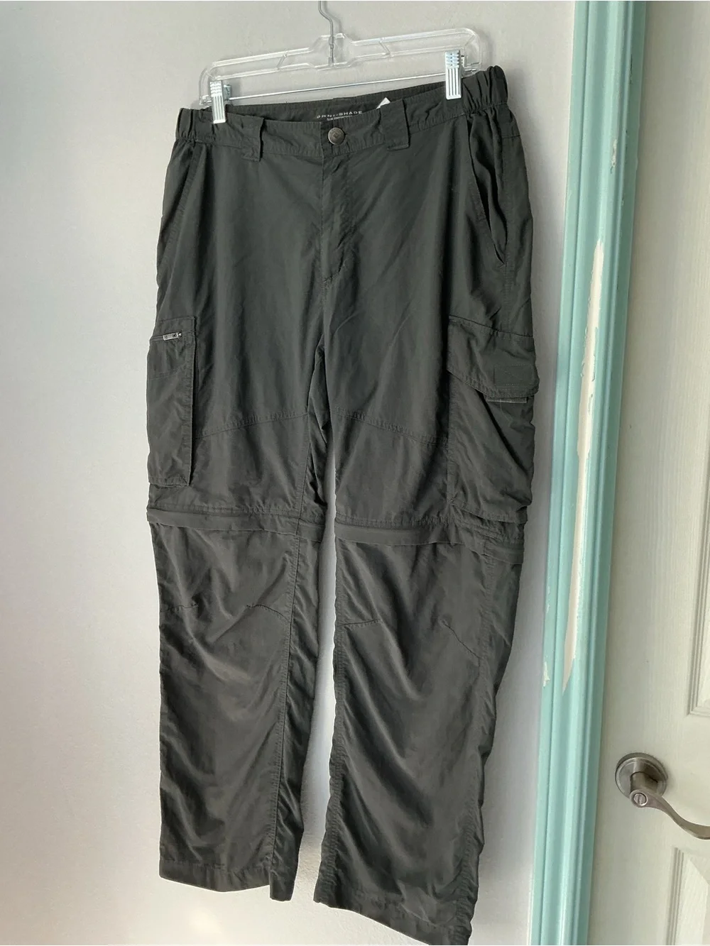 Men's Convertible Cargo Pants - Black